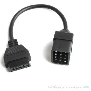 J1962 Obdii F for Renault 12 Pin Cable